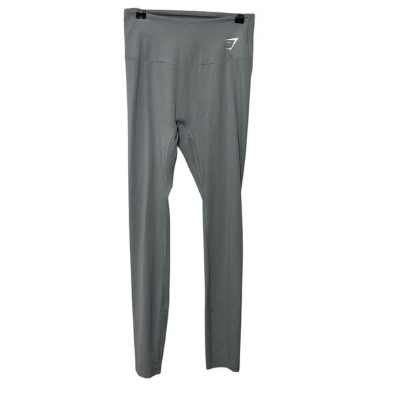 Gymshark High Waist Training Leggings Gray Women’s Size Medium Compression Stret - Picture 4 of 10